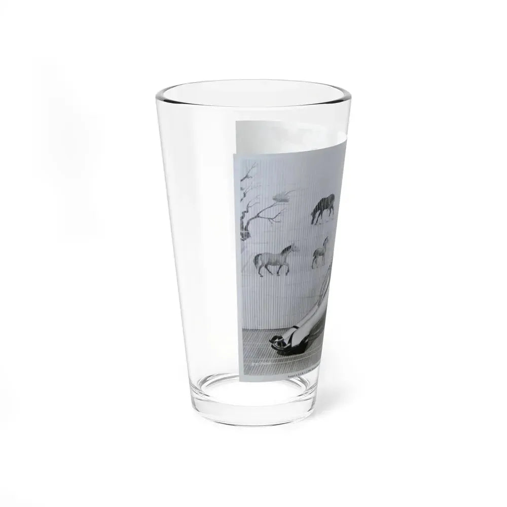 Ella Raines #174 (Vintage Female Icon) Pint Glass 16oz - Go Mug Yourself