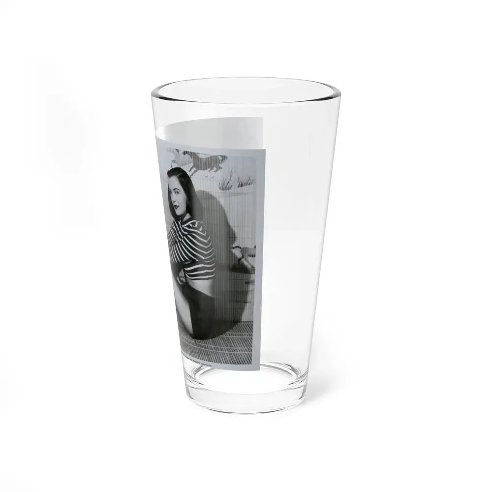 Ella Raines #174 (Vintage Female Icon) Pint Glass 16oz - Go Mug Yourself