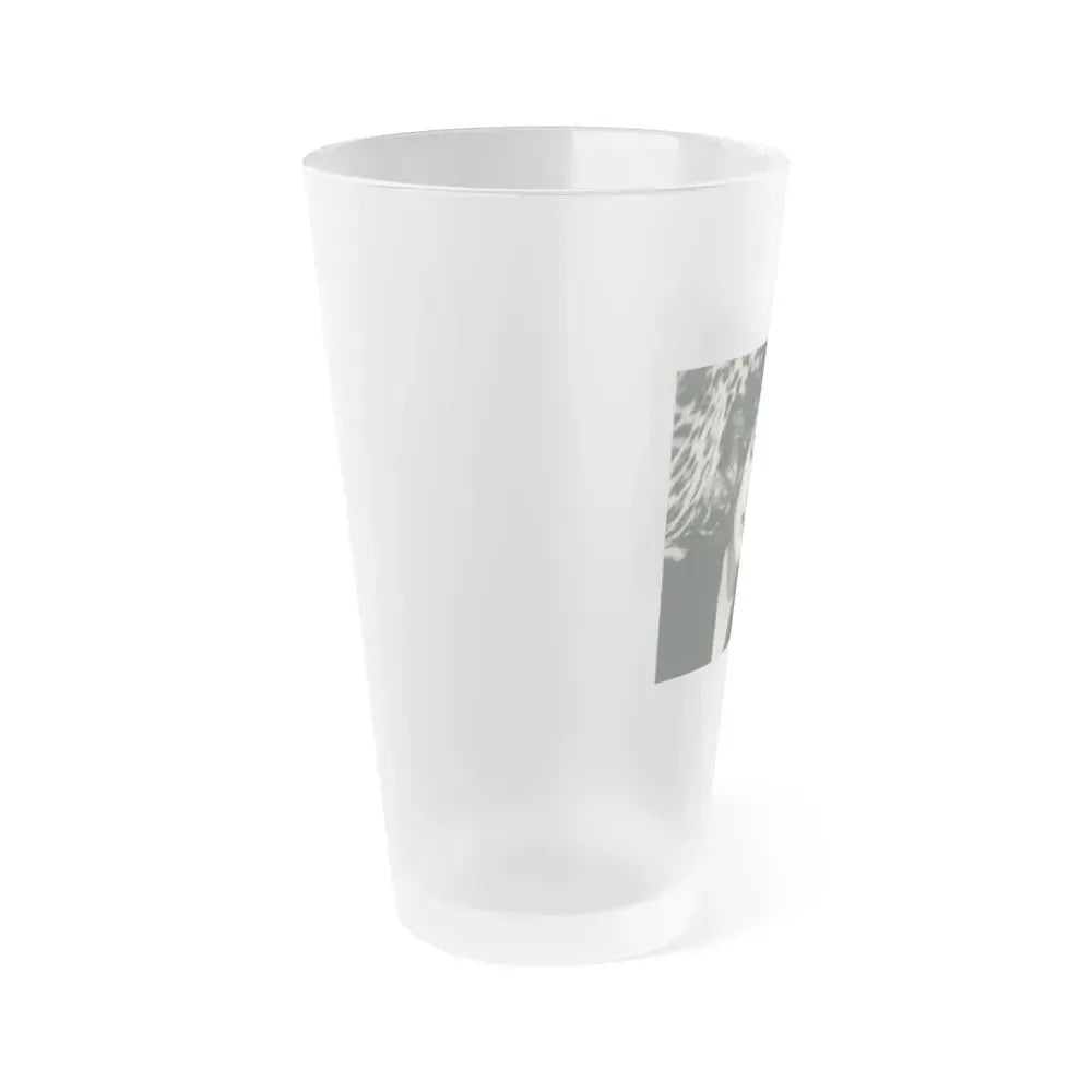 Ella Raines #240 (Vintage Female Icon) Frosted Pint Glass 16oz - Go Mug Yourself
