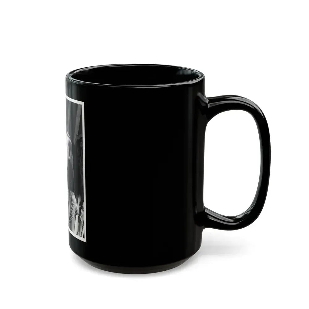 Ella Raines #40 (Vintage Female Icon) Black Coffee Mug - Go Mug Yourself