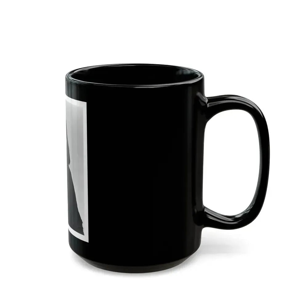 Ella Raines #46 (Vintage Female Icon) Black Coffee Mug - Go Mug Yourself