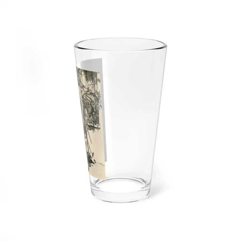 Ella Raines #47 (Vintage Female Icon) Pint Glass 16oz - Go Mug Yourself