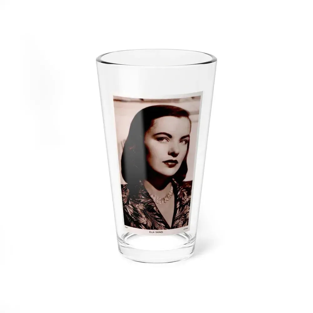 Ella Raines #85 (Vintage Female Icon) Pint Glass 16oz 16oz - Go Mug Yourself