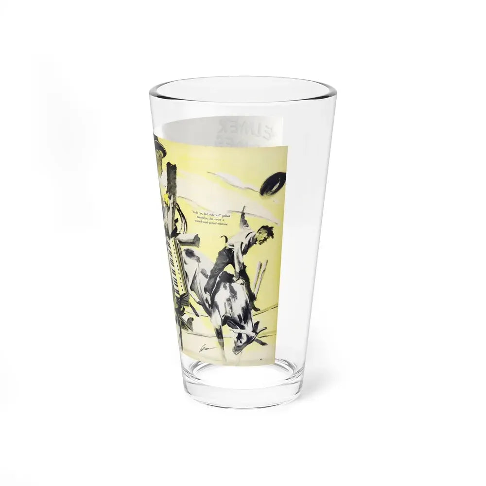 Elmer Comes of Age, Woman's Day, February 1950 - Pint Glass 16oz - Go Mug Yourself