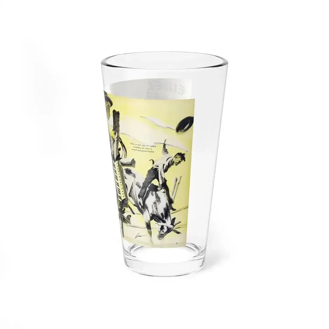 Elmer Comes of Age, Woman's Day, February 1950 - Pint Glass 16oz - Go Mug Yourself