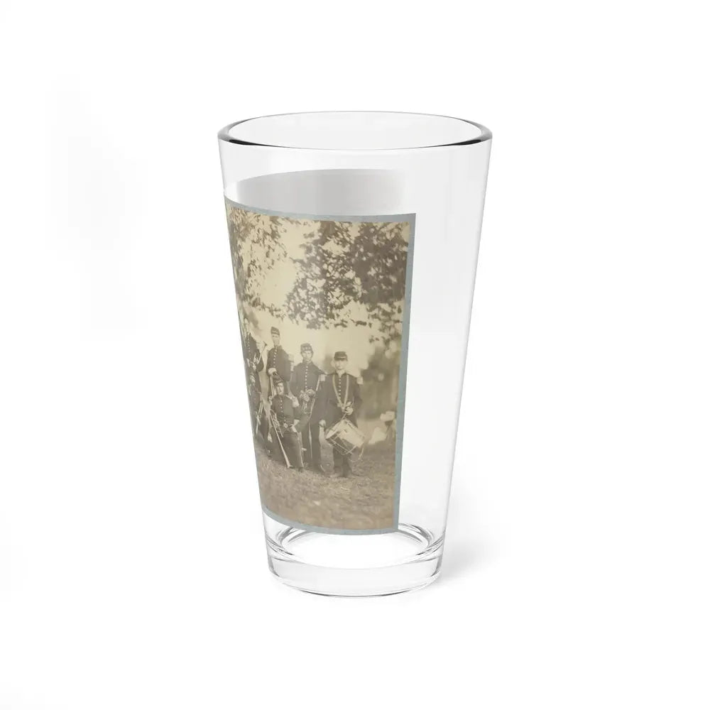 Elmira Cornet Band, Thirty-Third Regiment, Of The New York State Volunteers, July 1861 (U.S. Civil War) Pint Glass 16oz - Go Mug Yourself