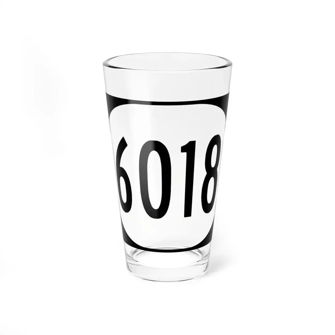 Elongated circle 6018 (Kentucky) (Road Sign) Pint Glss 16oz 16oz - Go Mug Yourself