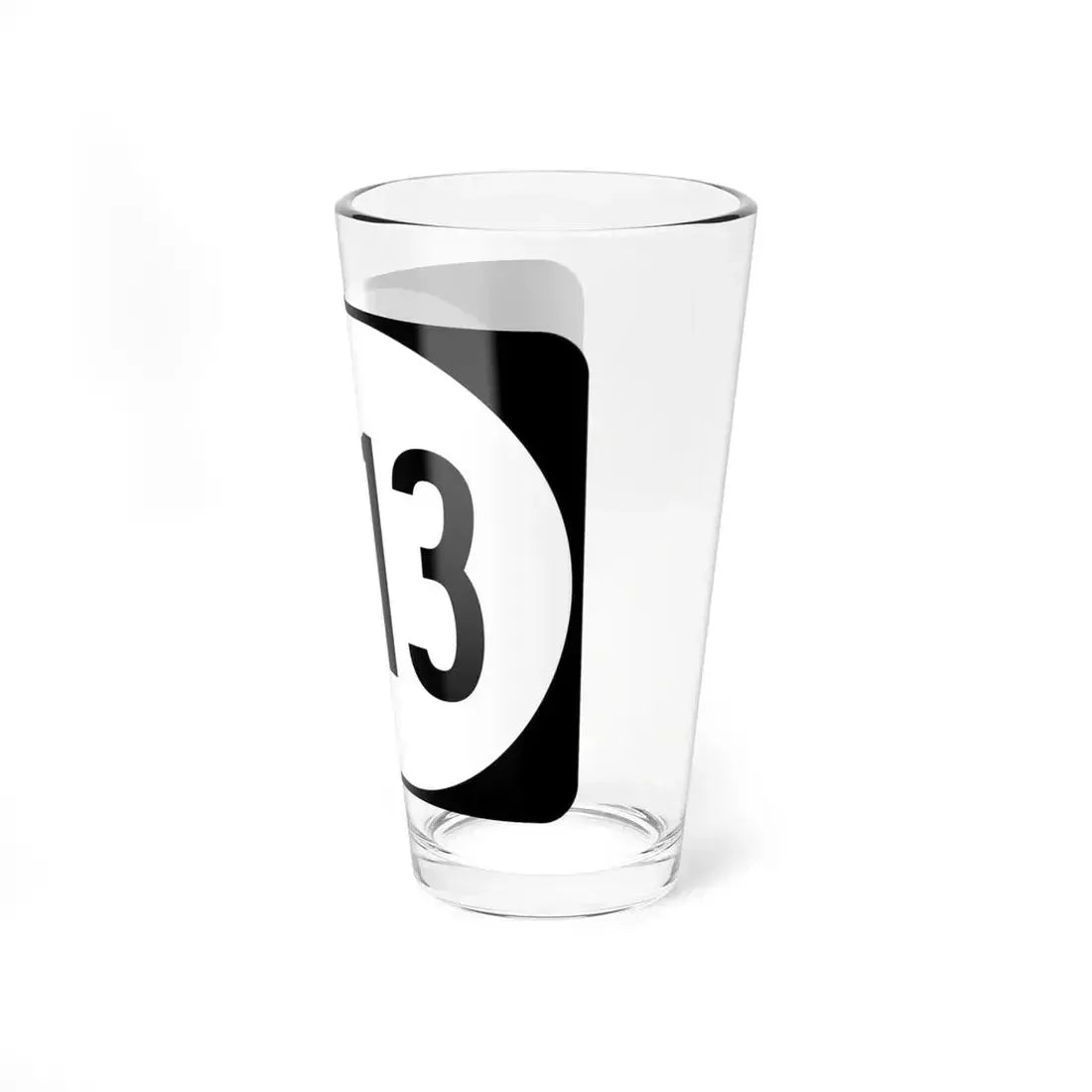 Elongated circle 6113 (Kentucky) (Road Sign) Pint Glass 16oz - Go Mug Yourself