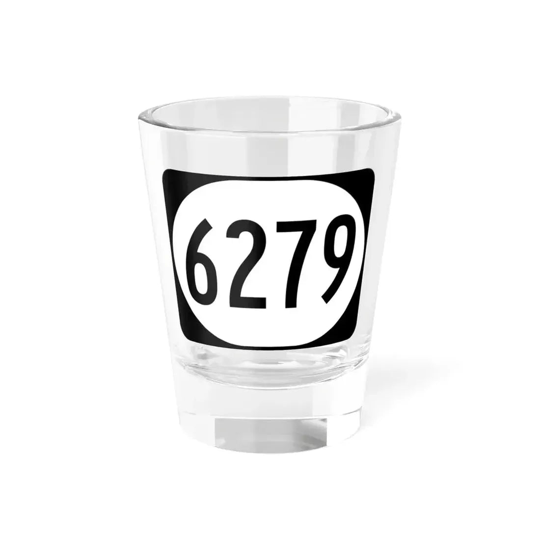 Elongated circle 6279 (Kentucky) (Road Sign) Shot Glass 1.5oz 1.5oz - Go Mug Yourself