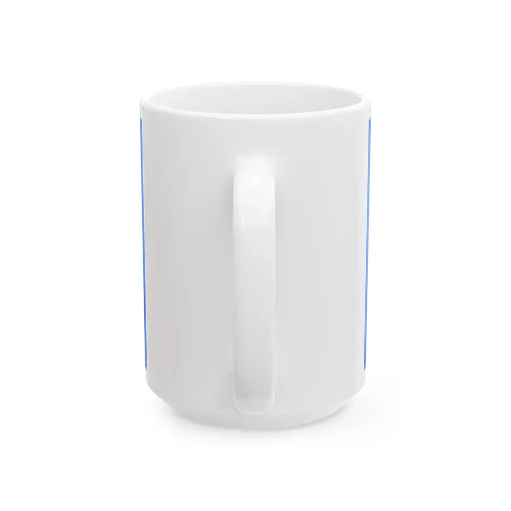 Elva valla lipp (Estonia) White Coffee Mug - Go Mug Yourself