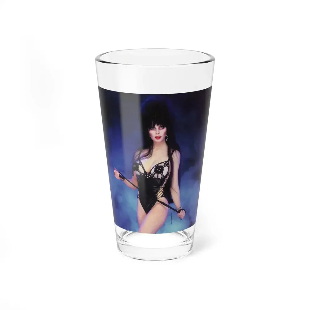 Elvira, Mistress Of The Dark #132 (Vintage Female Icon) Pint Glass 16oz 16oz - Go Mug Yourself