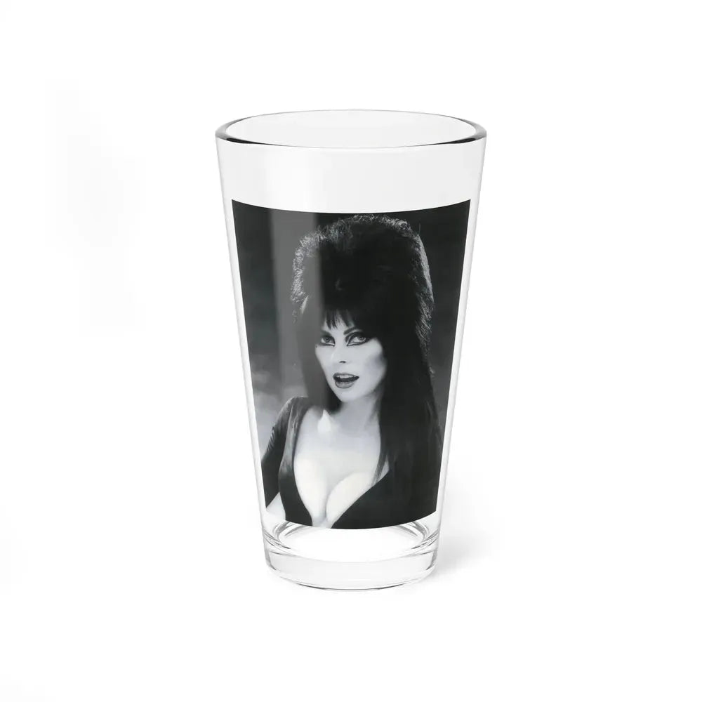 Elvira, Mistress Of The Dark #147 (Vintage Female Icon) Pint Glass 16oz 16oz - Go Mug Yourself