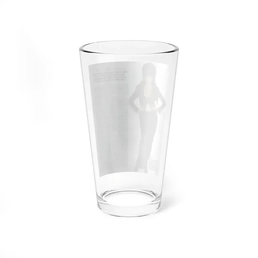 Elvira, Mistress Of The Dark #167 - Femme Fatales '97 - Mag. Photo (Vintage Female Icon) Pint Glass 16oz - Go Mug Yourself