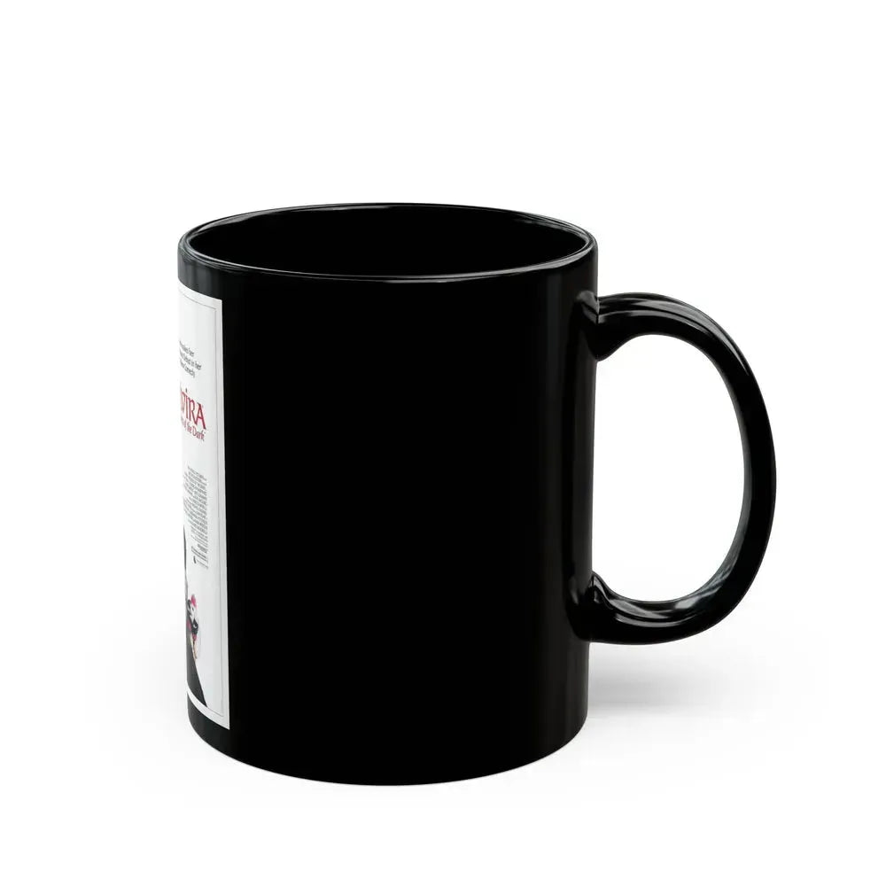 ELVIRA MISTRESS OF THE DARK 1988 Movie Poster - Black Coffee Mug - Go Mug Yourself