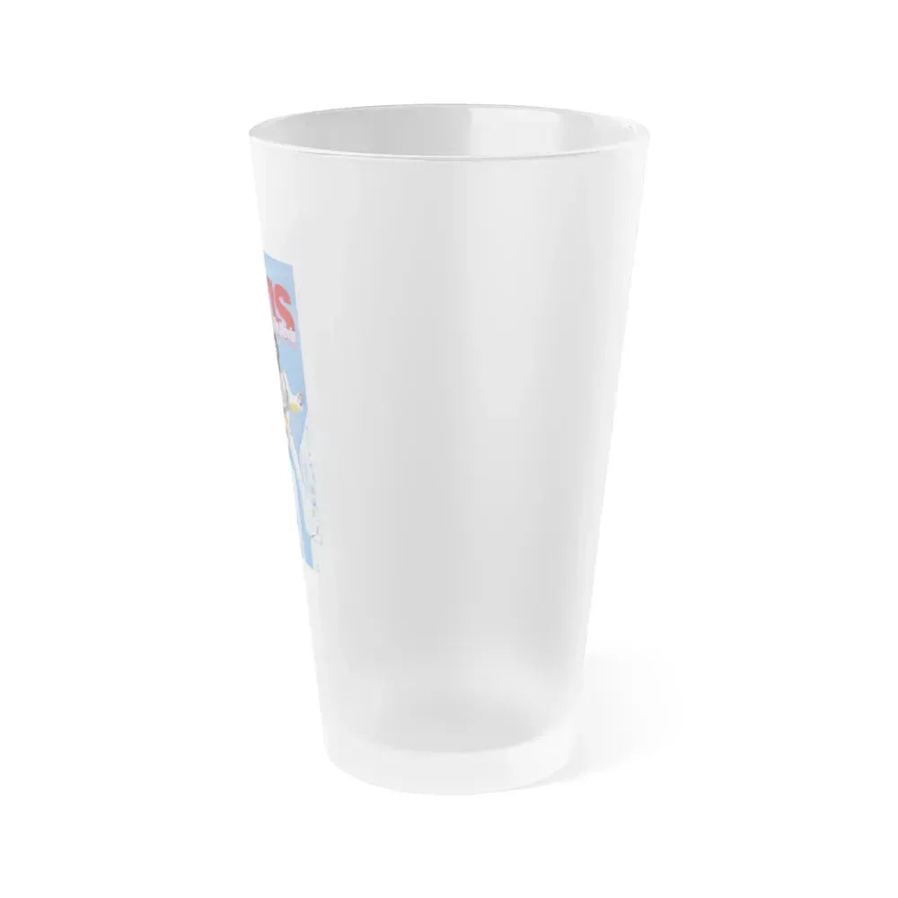 ELVIS 1979 Movie Poster - Frosted Pint Glass 16oz - Go Mug Yourself