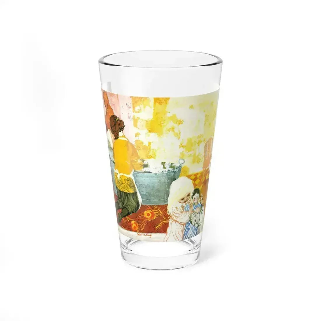Em And Vi by Susan Lyle-Scott (2), Homes And Gardens magazine, 1964 - Pint Glass 16oz 16oz - Go Mug Yourself