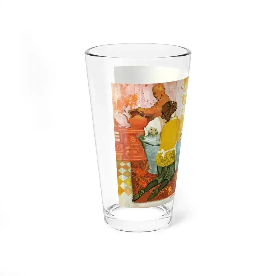 Em And Vi by Susan Lyle-Scott (2), Homes And Gardens magazine, 1964 - Pint Glass 16oz - Go Mug Yourself