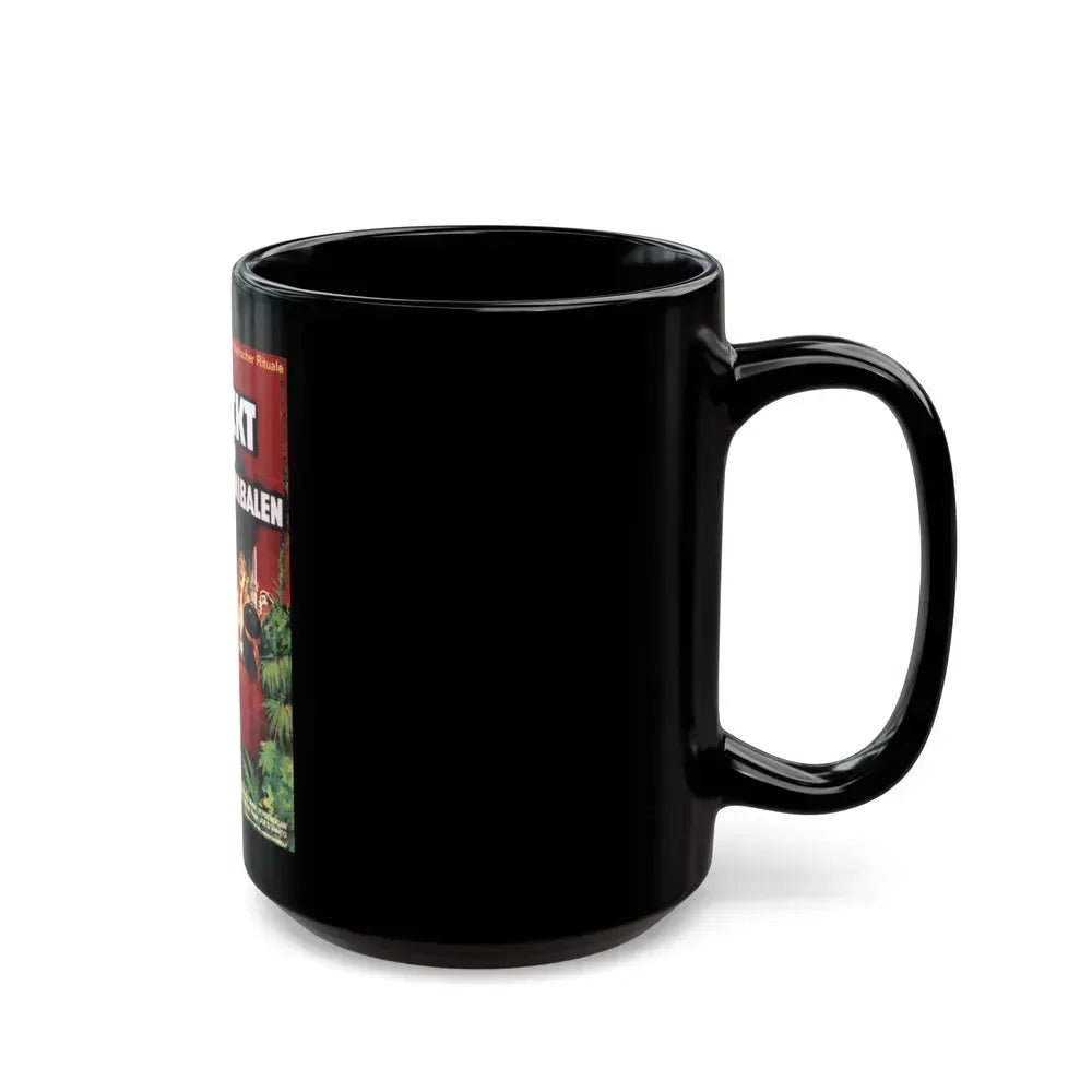 EMANUELLE AND THE LAST CANNIBALS 1977 Movie Poster - Black Coffee Mug - Go Mug Yourself