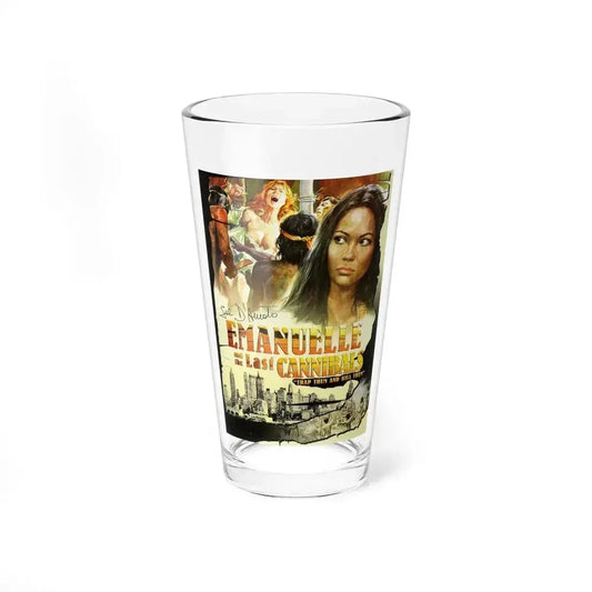 EMANUELLE AND THE LAST CANNIBALS (2) 1977 Movie Poster - Pint Glass 16oz 16oz - Go Mug Yourself
