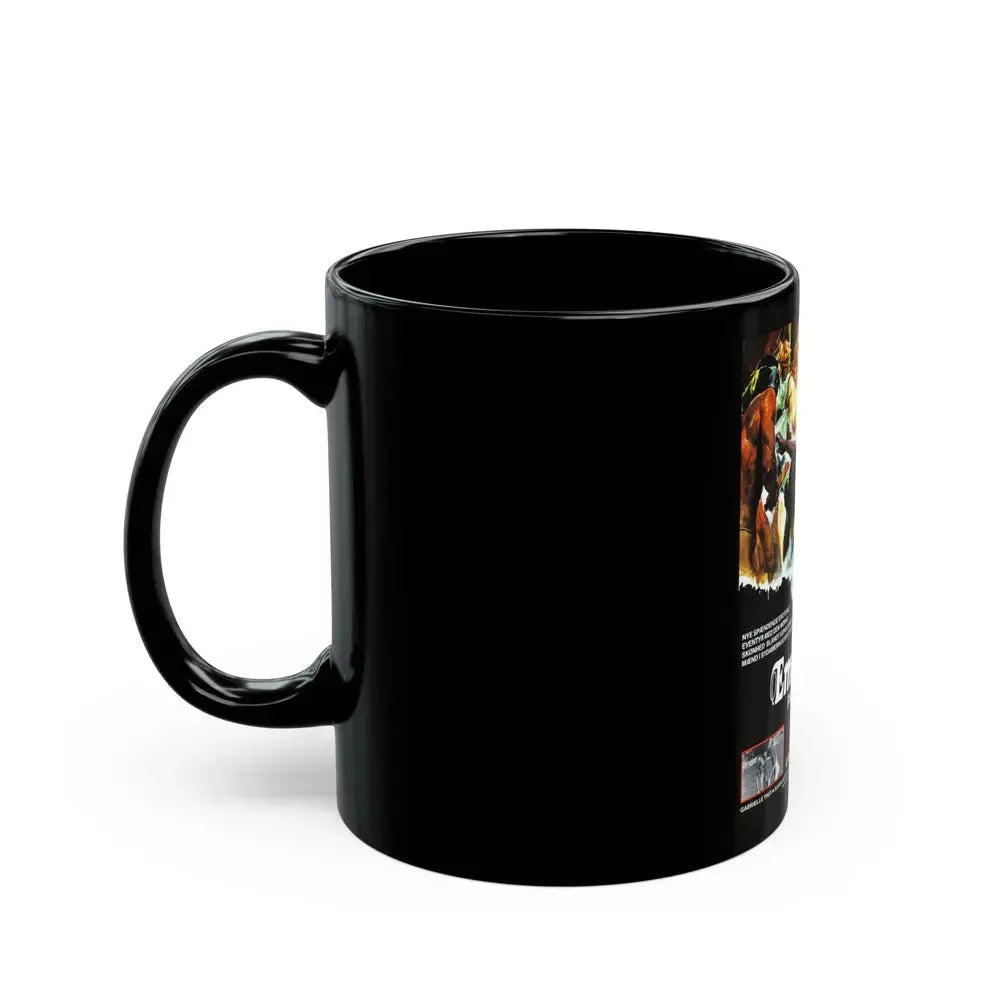 EMANUELLE AND THE LAST CANNIBALS (DANISH) 1977 Movie Poster - Black Coffee Mug - Go Mug Yourself