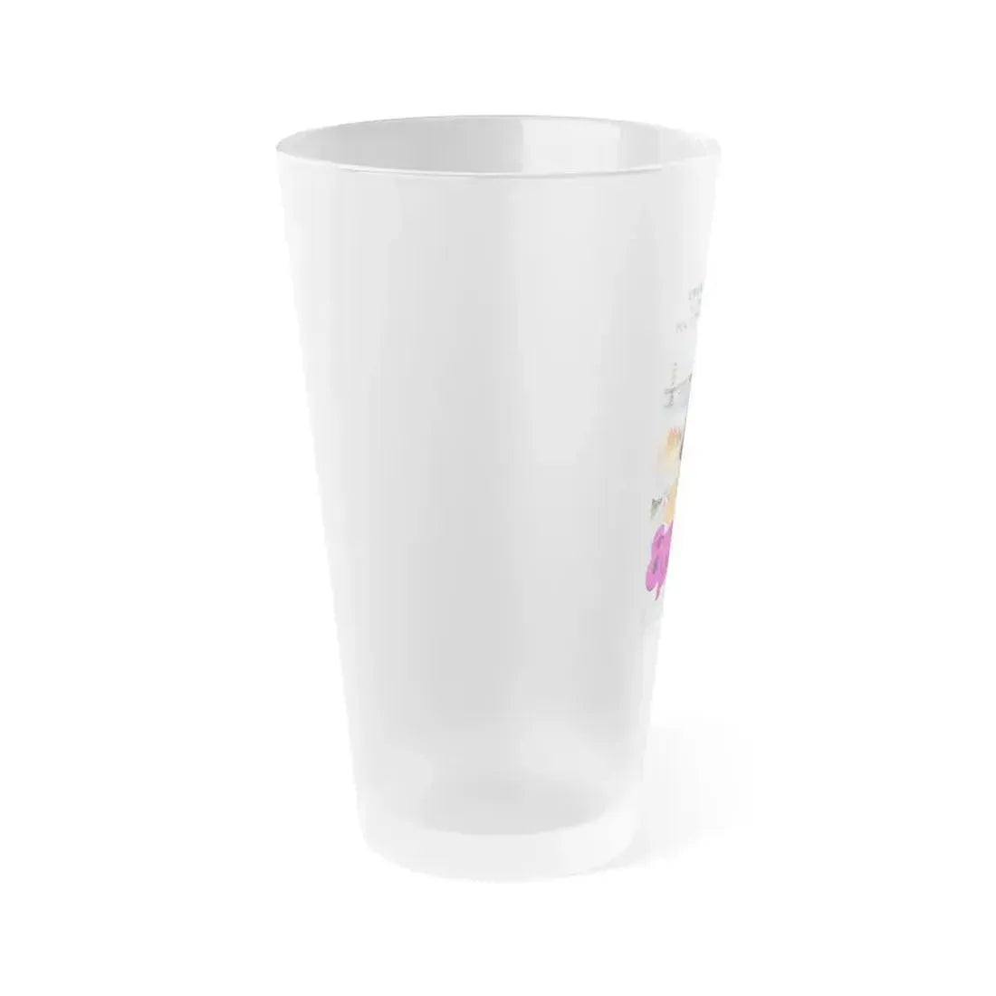 EMANUELLE AROUND THE WORLD 1977 Movie Poster - Frosted Pint Glass 16oz - Go Mug Yourself