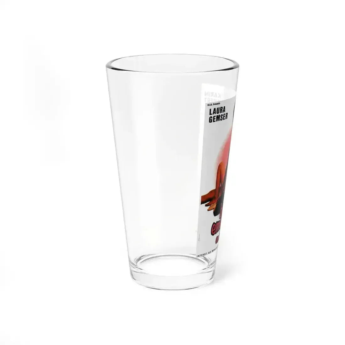 EMANUELLE IN AFRICA 1975 Movie Poster - Pint Glass 16oz - Go Mug Yourself