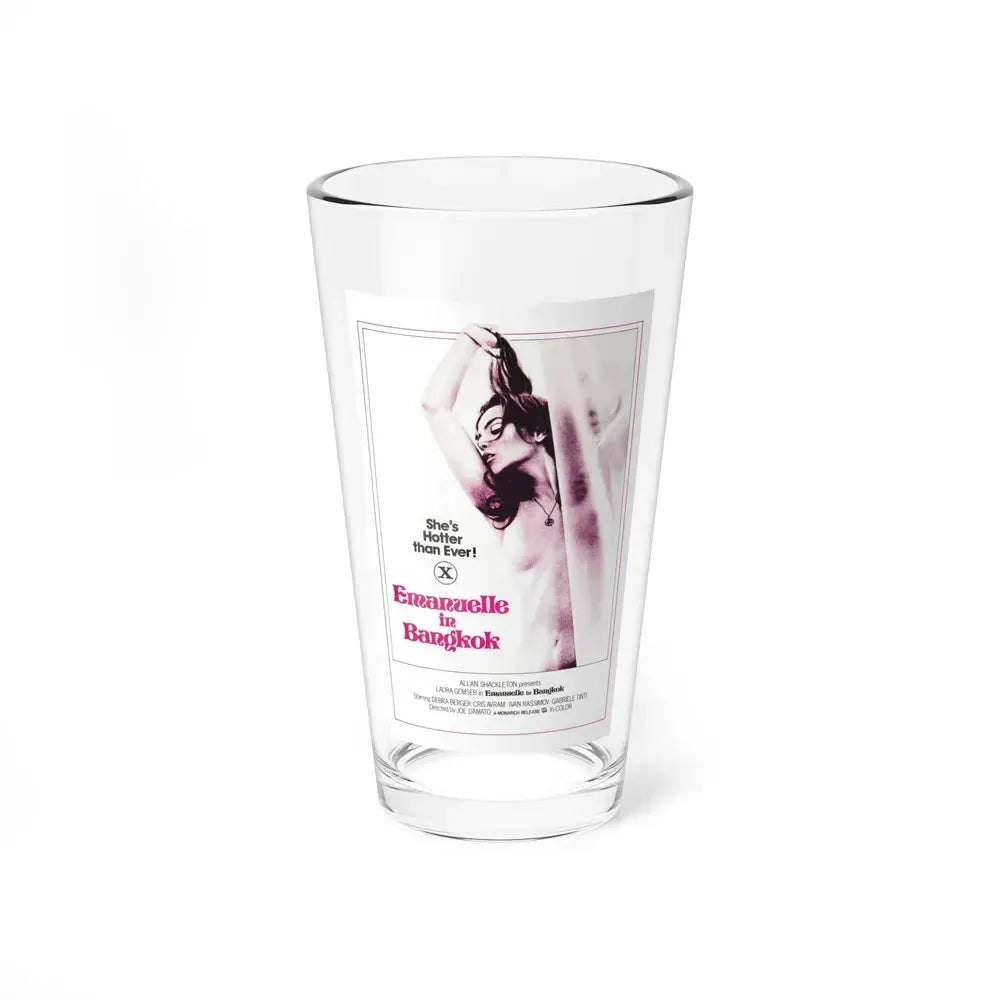 EMANUELLE IN BANGKOK 1976 Movie Poster - Pint Glass 16oz 16oz - Go Mug Yourself
