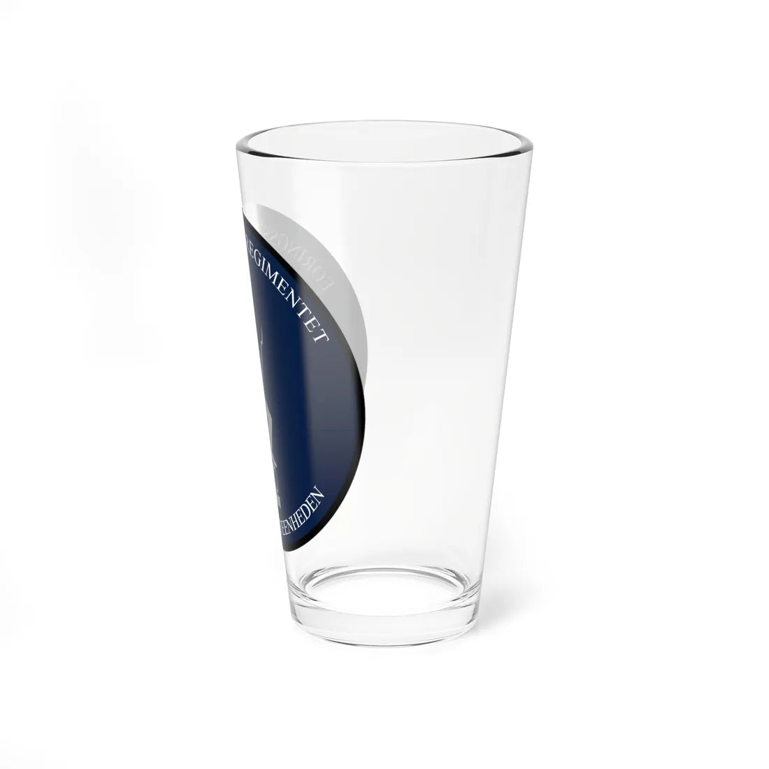 Emblem for the GSE-FSR (Denmark) (Coat of Arms) Pint Glass 16oz - Go Mug Yourself