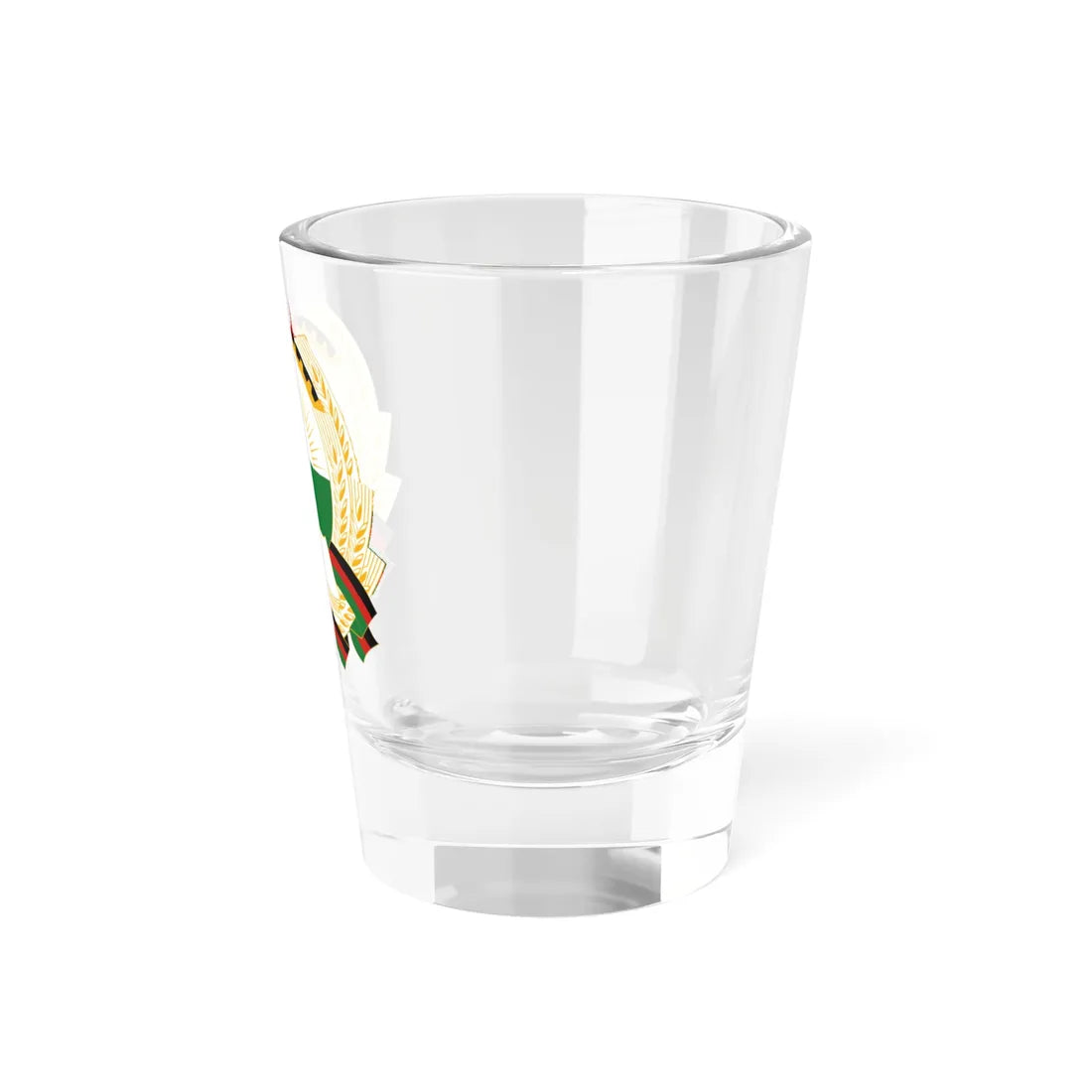 Emblem of Afghanistan 1980-1987 (Afghanistan) (Coat of Arms) Shot Glass 1.5oz - Go Mug Yourself