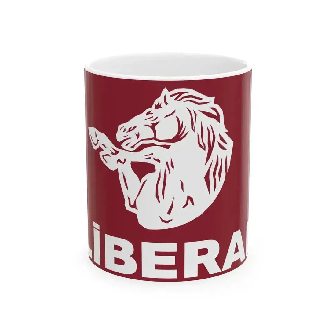 Emblem of Azerbaijan Liberal Party (Azerbaijan) White Coffee Mug 11oz - Go Mug Yourself