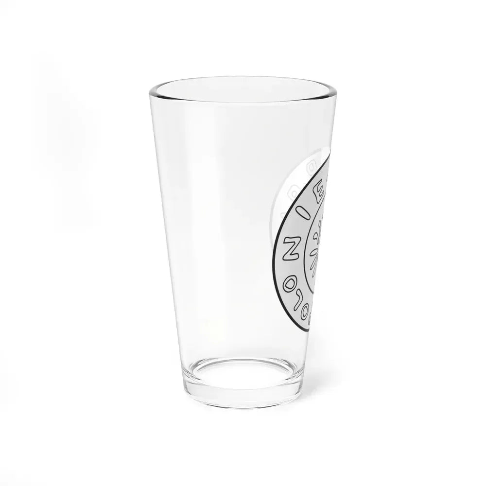 Emblem of Civitas Schinesghe - Pint Glass 16oz - Go Mug Yourself