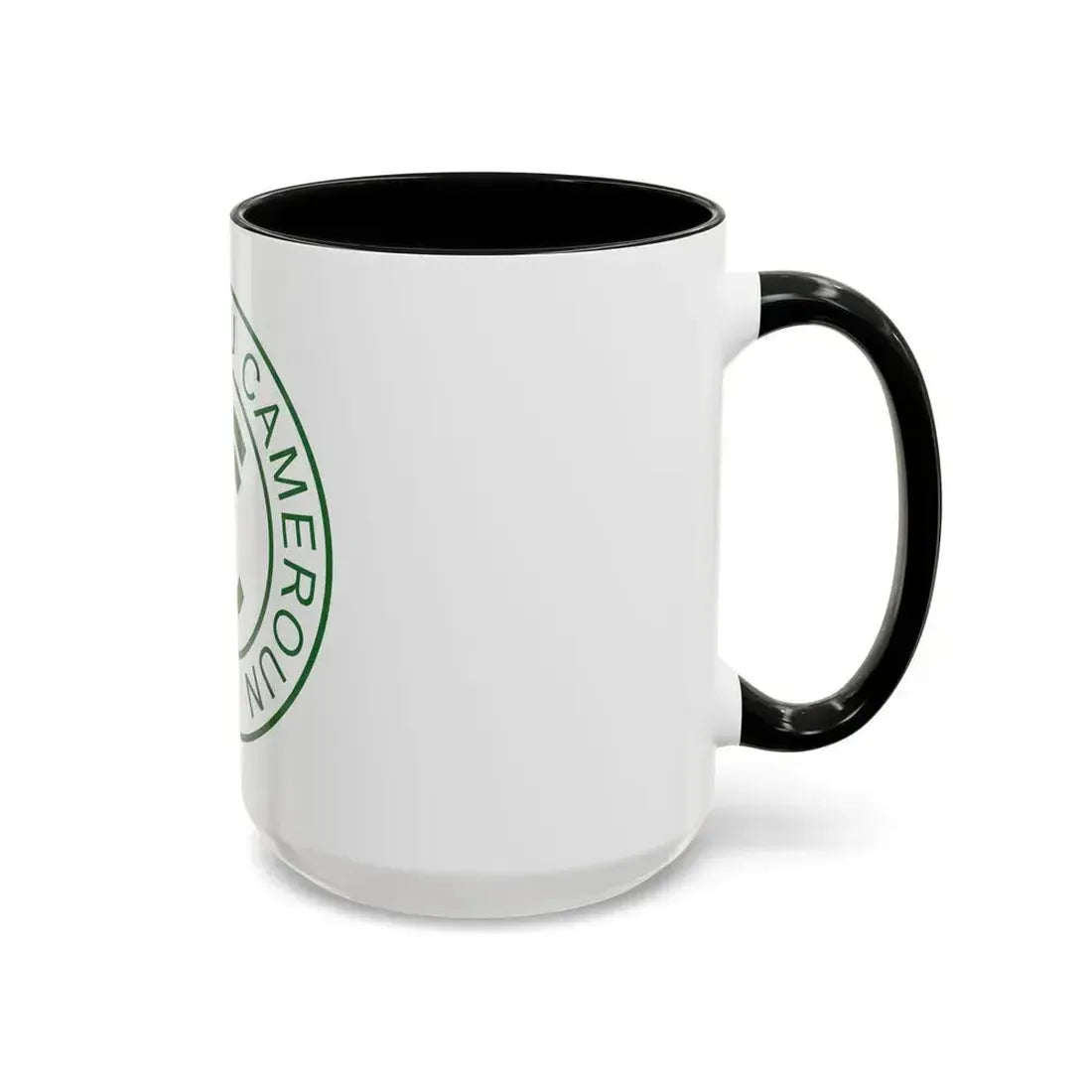 Emblem of French Cameroon - Accent Coffee Mug - Go Mug Yourself