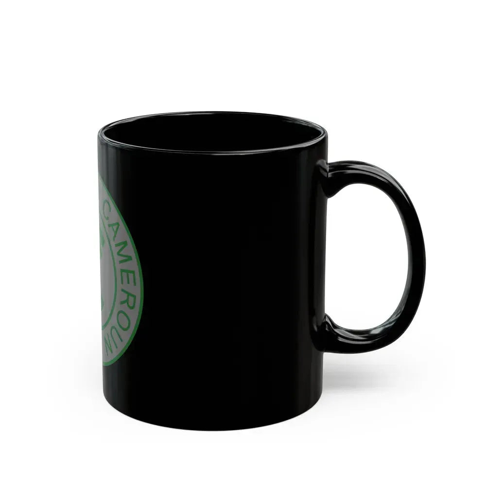 Emblem of French Cameroon - Black Coffee Mug - Go Mug Yourself