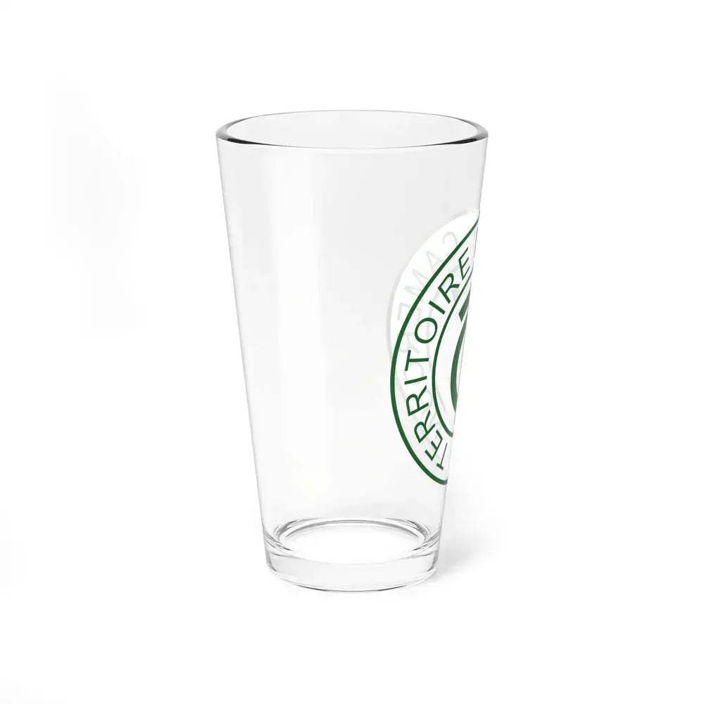 Emblem of French Cameroon - Pint Glass 16oz - Go Mug Yourself