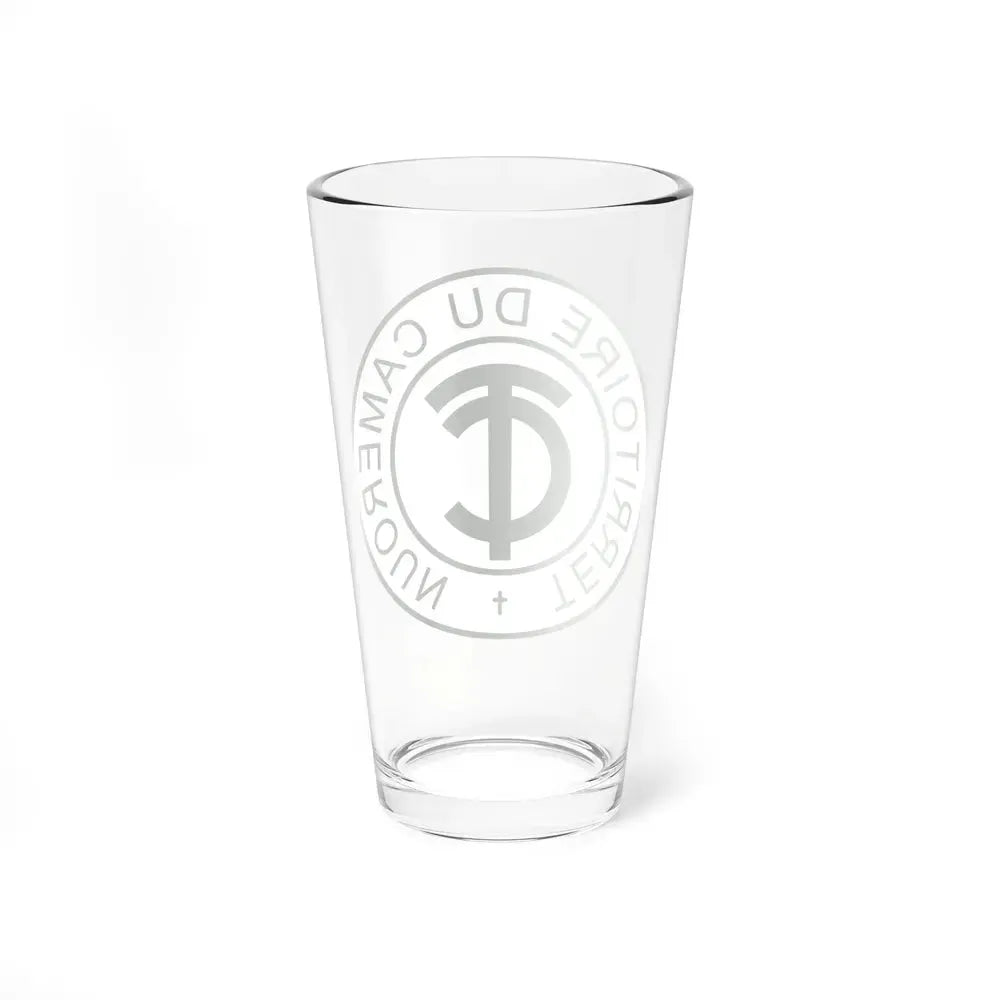 Emblem of French Cameroon - Pint Glass 16oz - Go Mug Yourself