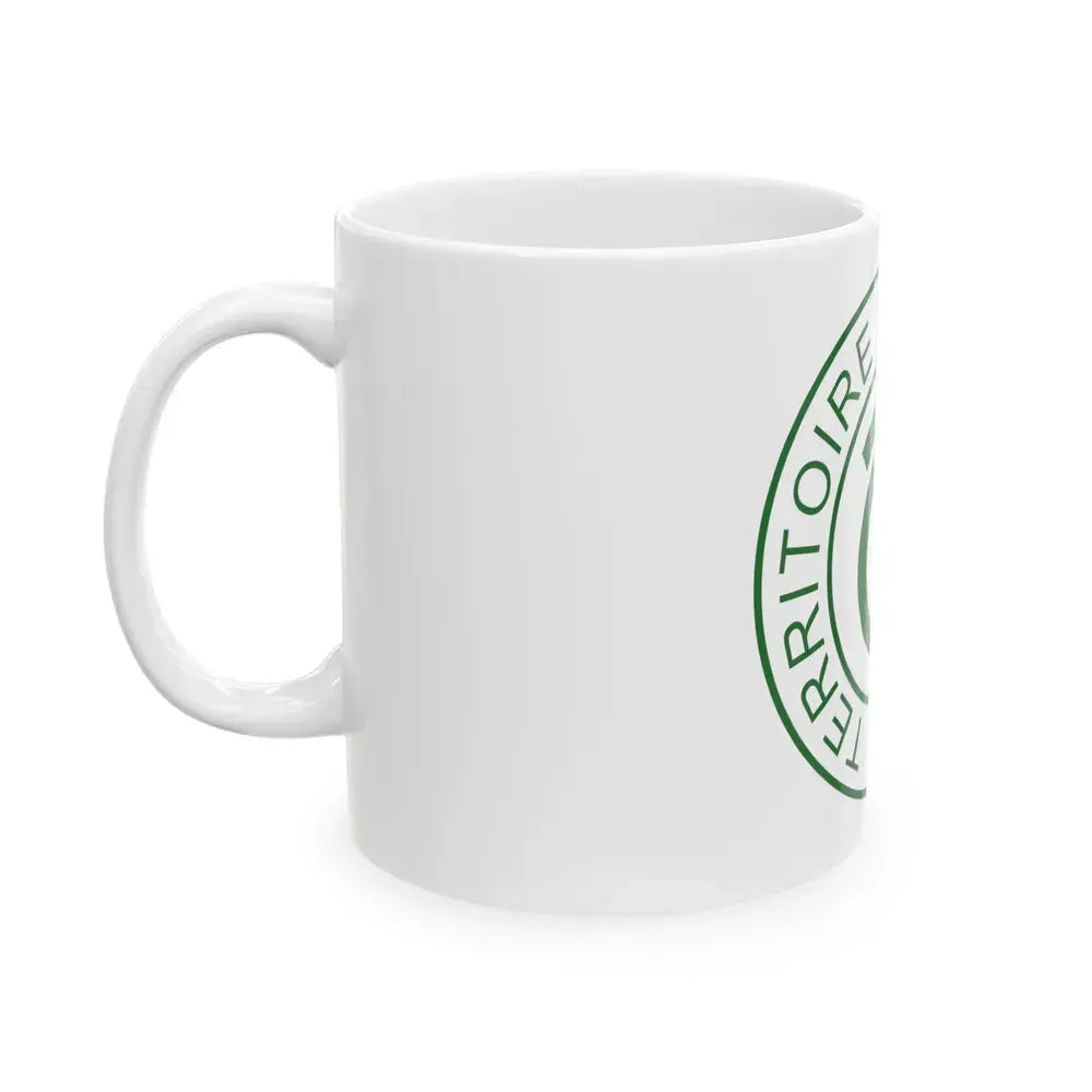 Emblem of French Cameroon - White Coffee Mug - Go Mug Yourself