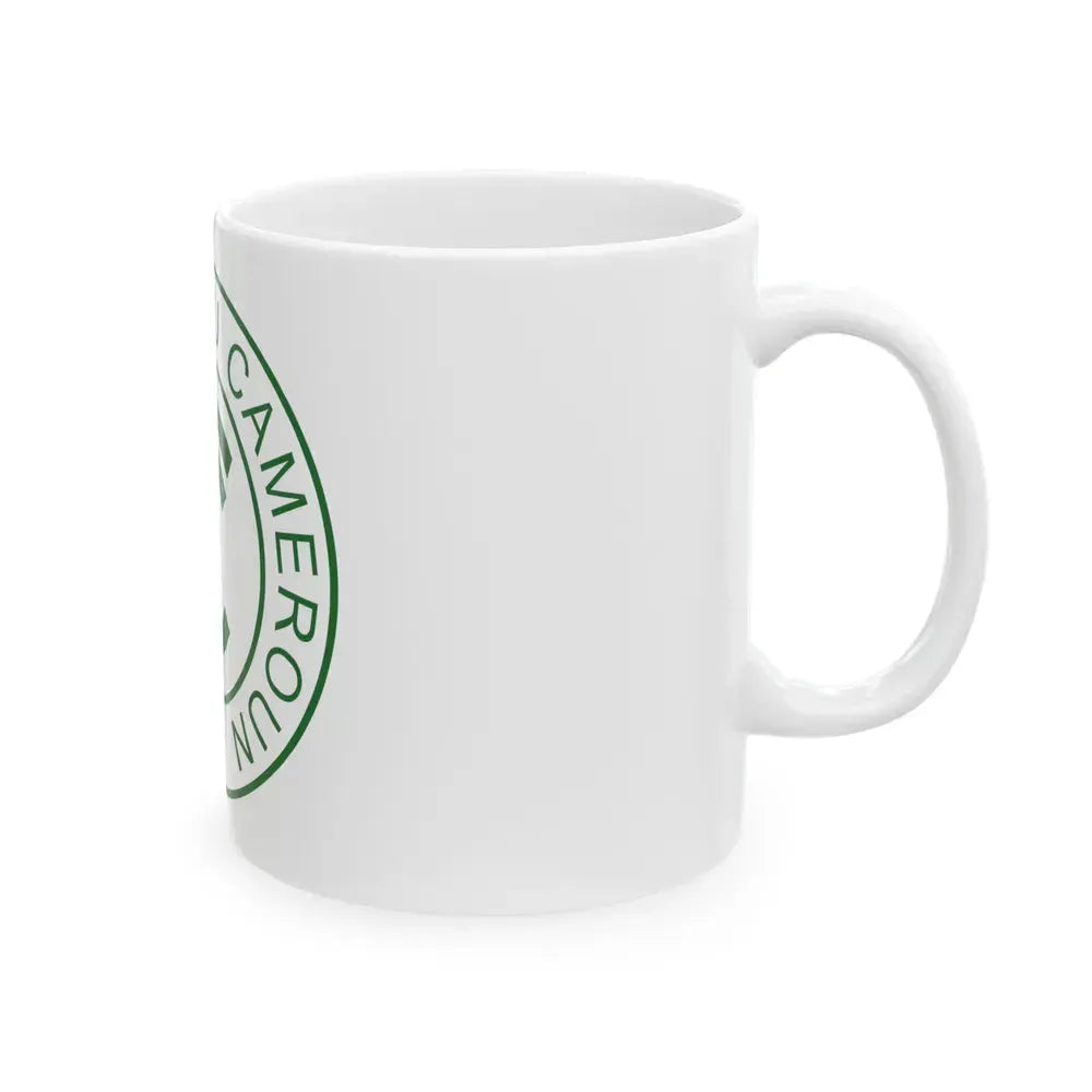 Emblem of French Cameroon - White Coffee Mug - Go Mug Yourself