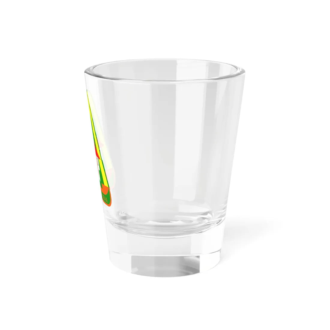 Emblem of Satovcha Municipality (Bulgaria) (Coat of Arms) Shot Glass 1.5oz - Go Mug Yourself