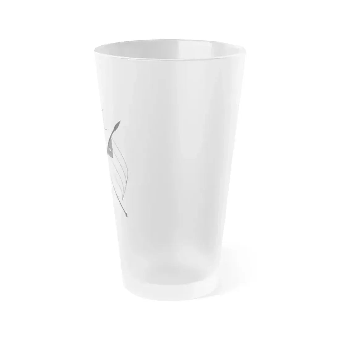 Emblem of the Arab Kingdom of Syria (1920) - Frosted Pint Glass 16oz - Go Mug Yourself