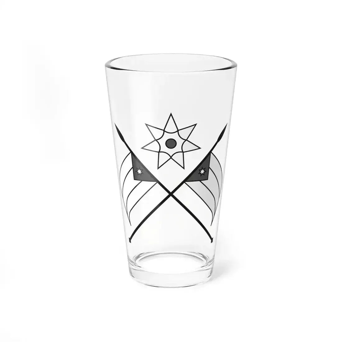 Emblem of the Arab Kingdom of Syria (1920) - Pint Glass 16oz 16oz - Go Mug Yourself
