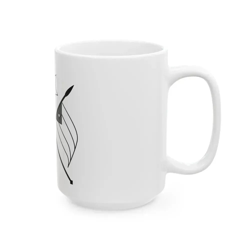 Emblem of the Arab Kingdom of Syria (1920) - White Coffee Mug - Go Mug Yourself