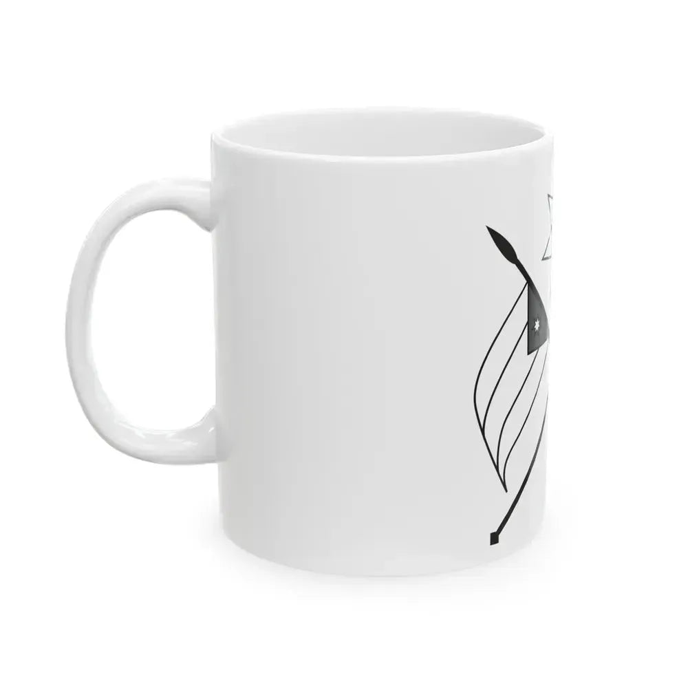 Emblem of the Arab Kingdom of Syria (1920) - White Coffee Mug - Go Mug Yourself