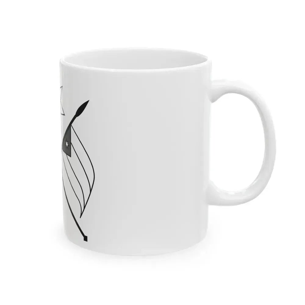 Emblem of the Arab Kingdom of Syria (1920) - White Coffee Mug - Go Mug Yourself