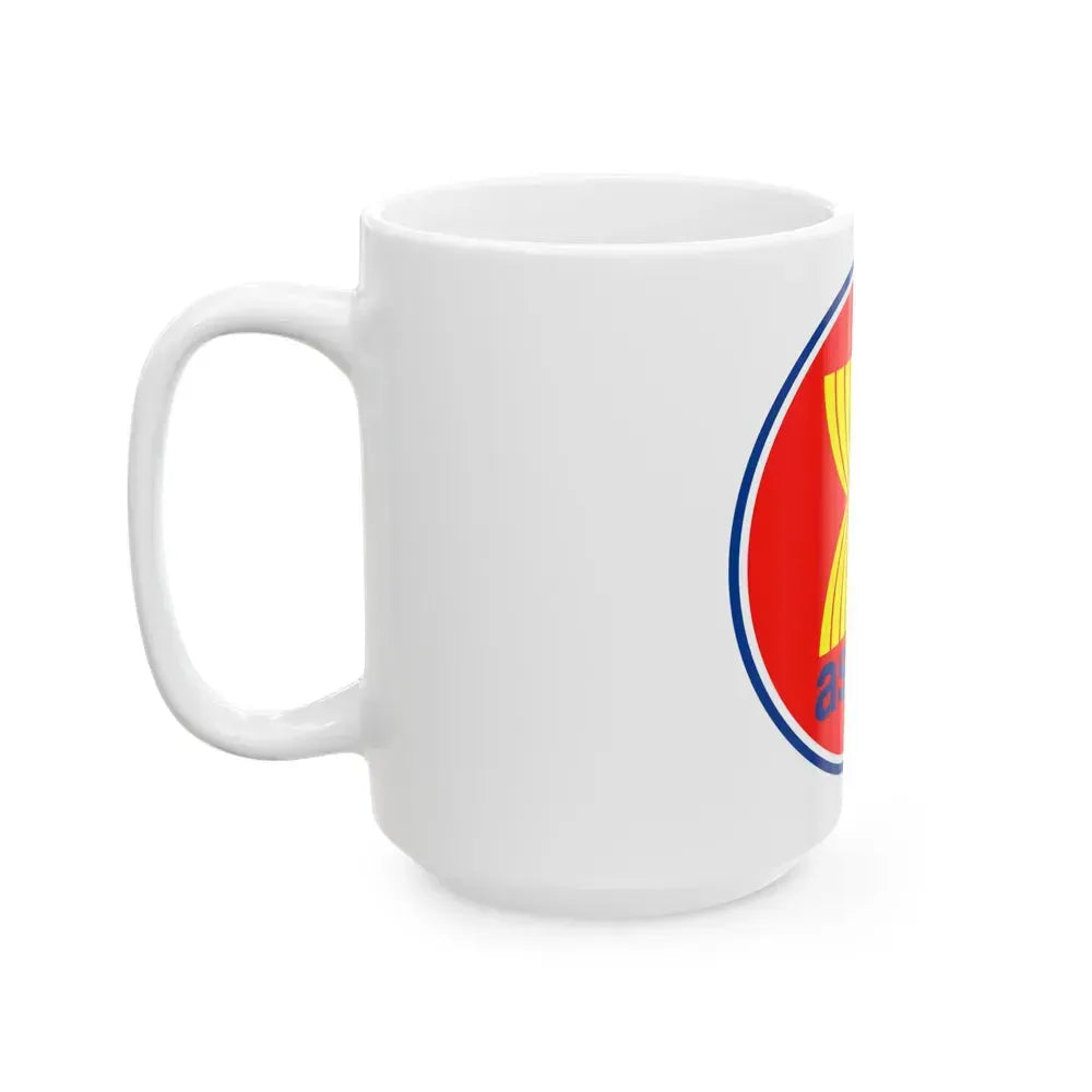 Emblem of the Association of Southeast Asian Nations ASEAN - White Coffee Mug - Go Mug Yourself