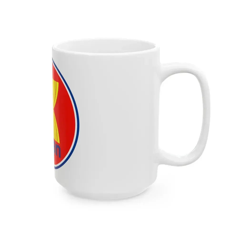 Emblem of the Association of Southeast Asian Nations ASEAN - White Coffee Mug - Go Mug Yourself