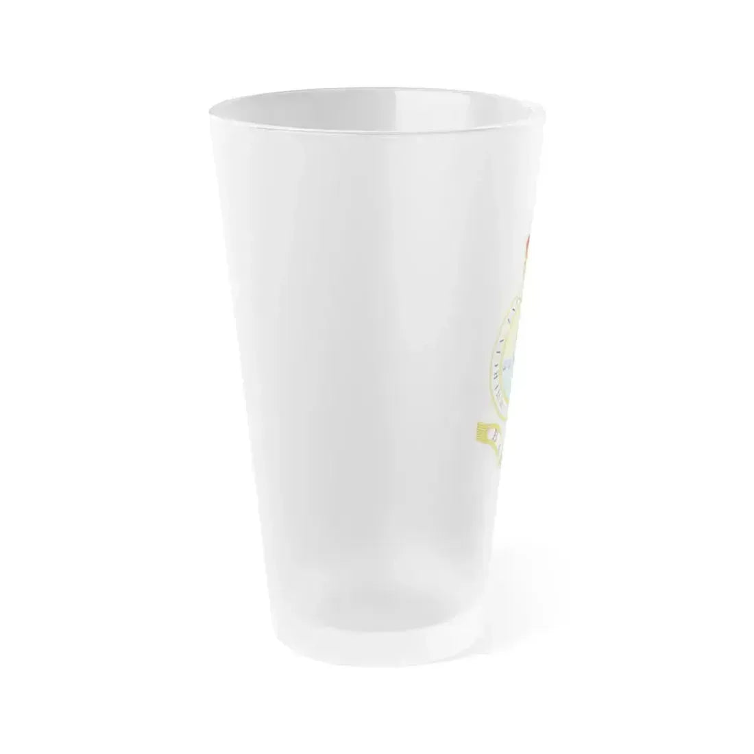 Emblem of the Bahamas (1869-1904; 1953-1964) - Frosted Pint Glass 16oz - Go Mug Yourself