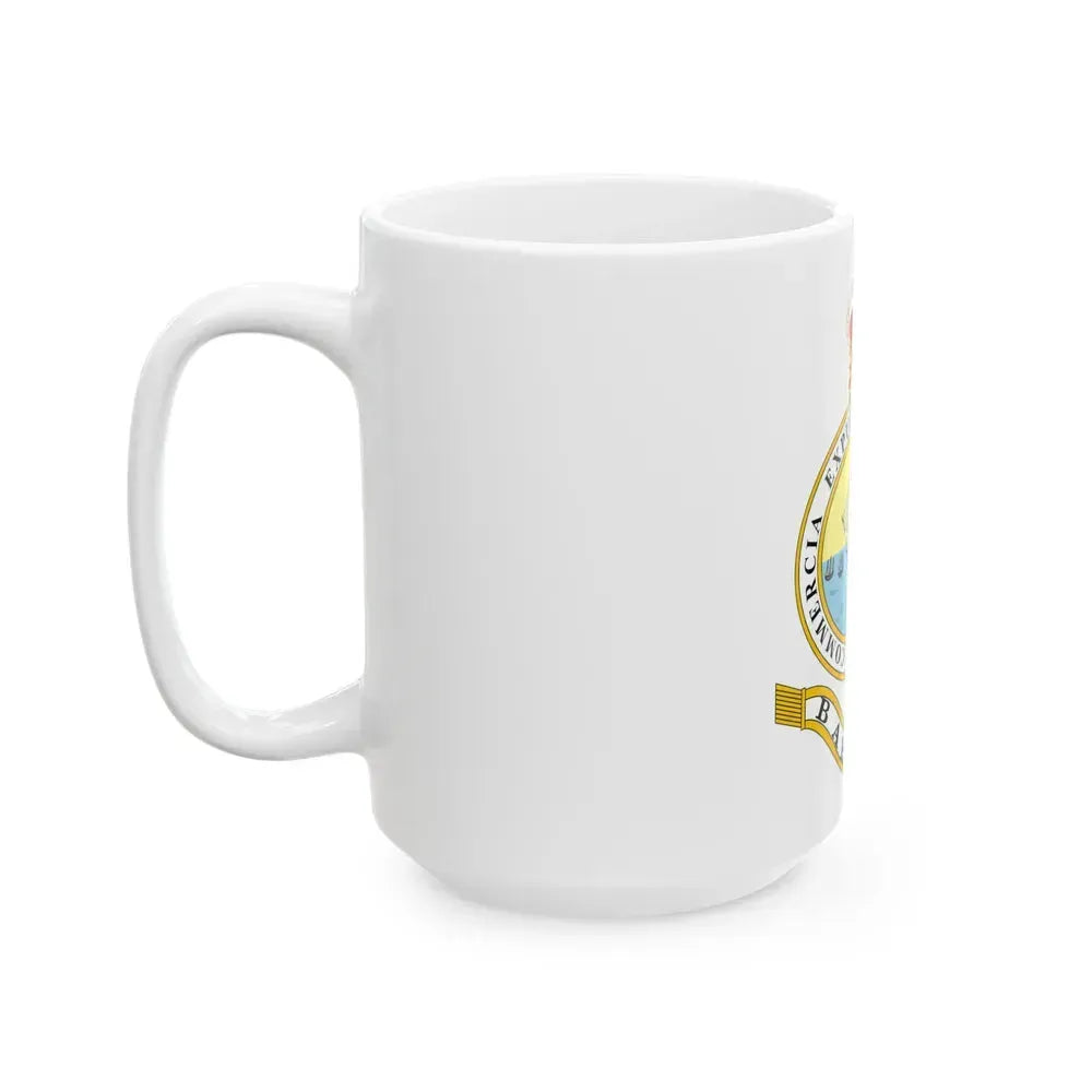 Emblem of the Bahamas (1869-1904; 1953-1964) - White Coffee Mug - Go Mug Yourself