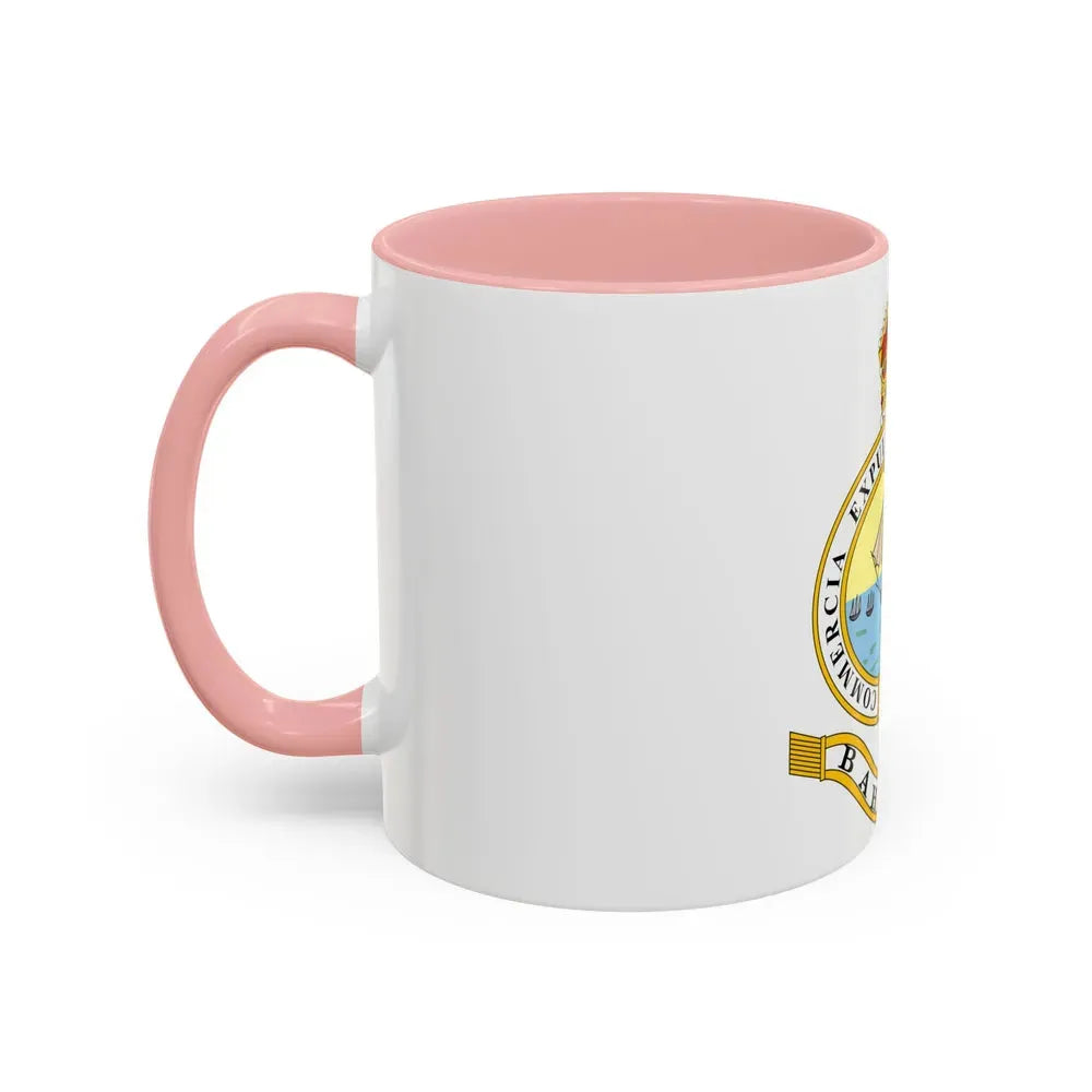 Emblem of the Bahamas (1904-1953) - Accent Coffee Mug - Go Mug Yourself