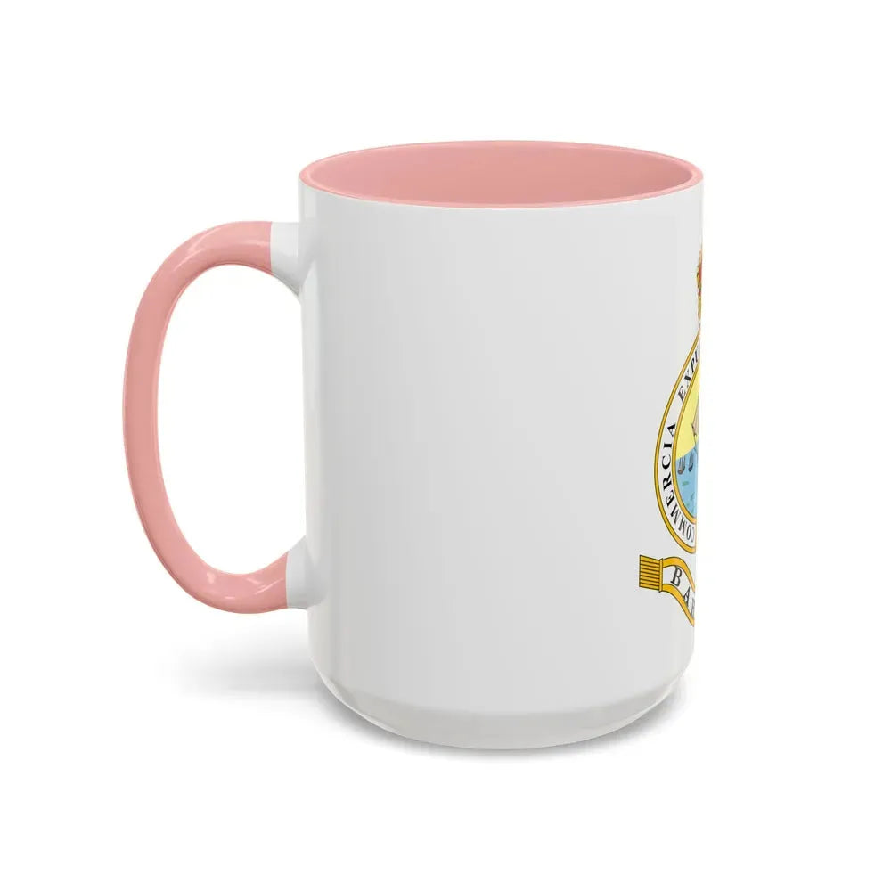 Emblem of the Bahamas (1904-1953) - Accent Coffee Mug - Go Mug Yourself
