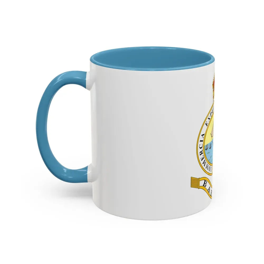 Emblem of the Bahamas (1904-1953) - Accent Coffee Mug - Go Mug Yourself